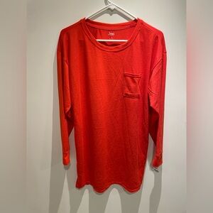 Jenni Vibrant Red Long Sleeve PJ